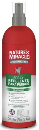 Spray Repelente Perro Nature Miracle 16 Onz Repelente